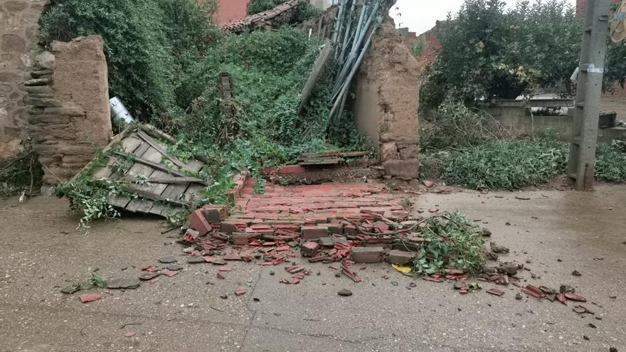 Los efectos del tornado en Quintanilla de Urz