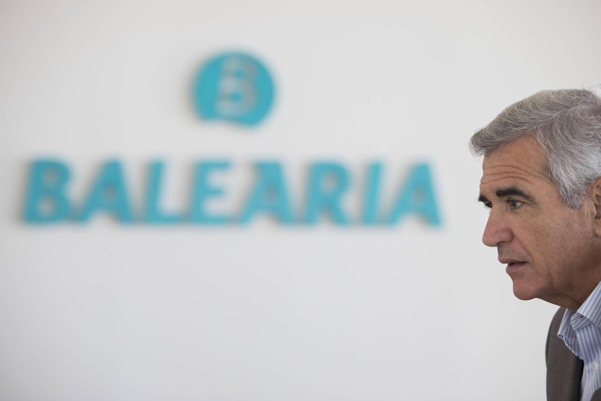 Adolf Utor, presidente de Balearia