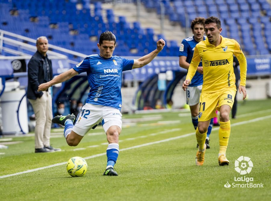 Las imágenes del Real Oviedo - Málaga CF