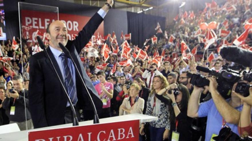 Rubalcaba: "En las urnas no caben las encuestas"