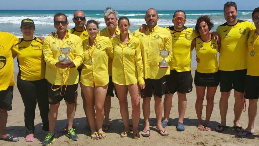 Cristina García y Dragones Caja Rural, campeones de Europa Master