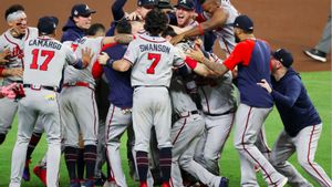 Els Atlanta Braves conquereixen les Sèries Mundials de Beisbol