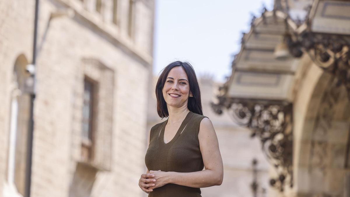 La ministra de Ciencia, Innovación y Universidades, Diana Morant, posa en una entrevista con Europa Press.