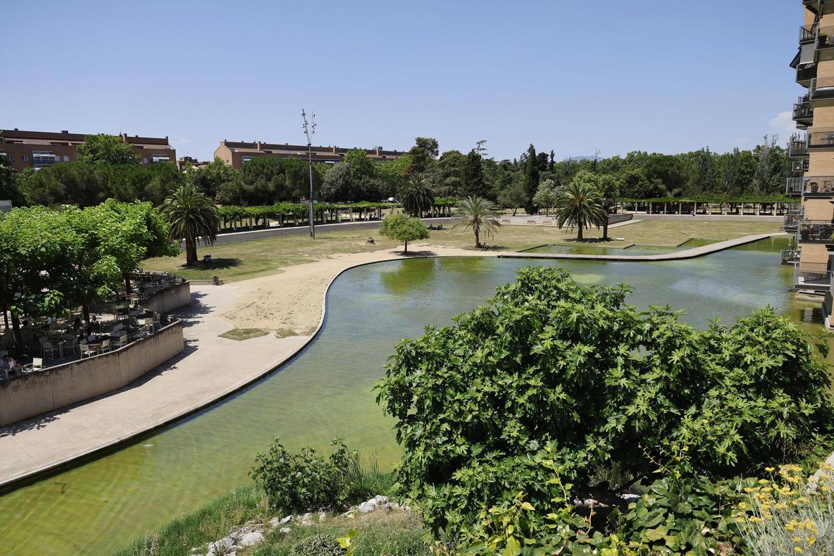 El parc del Migdia de Girona.