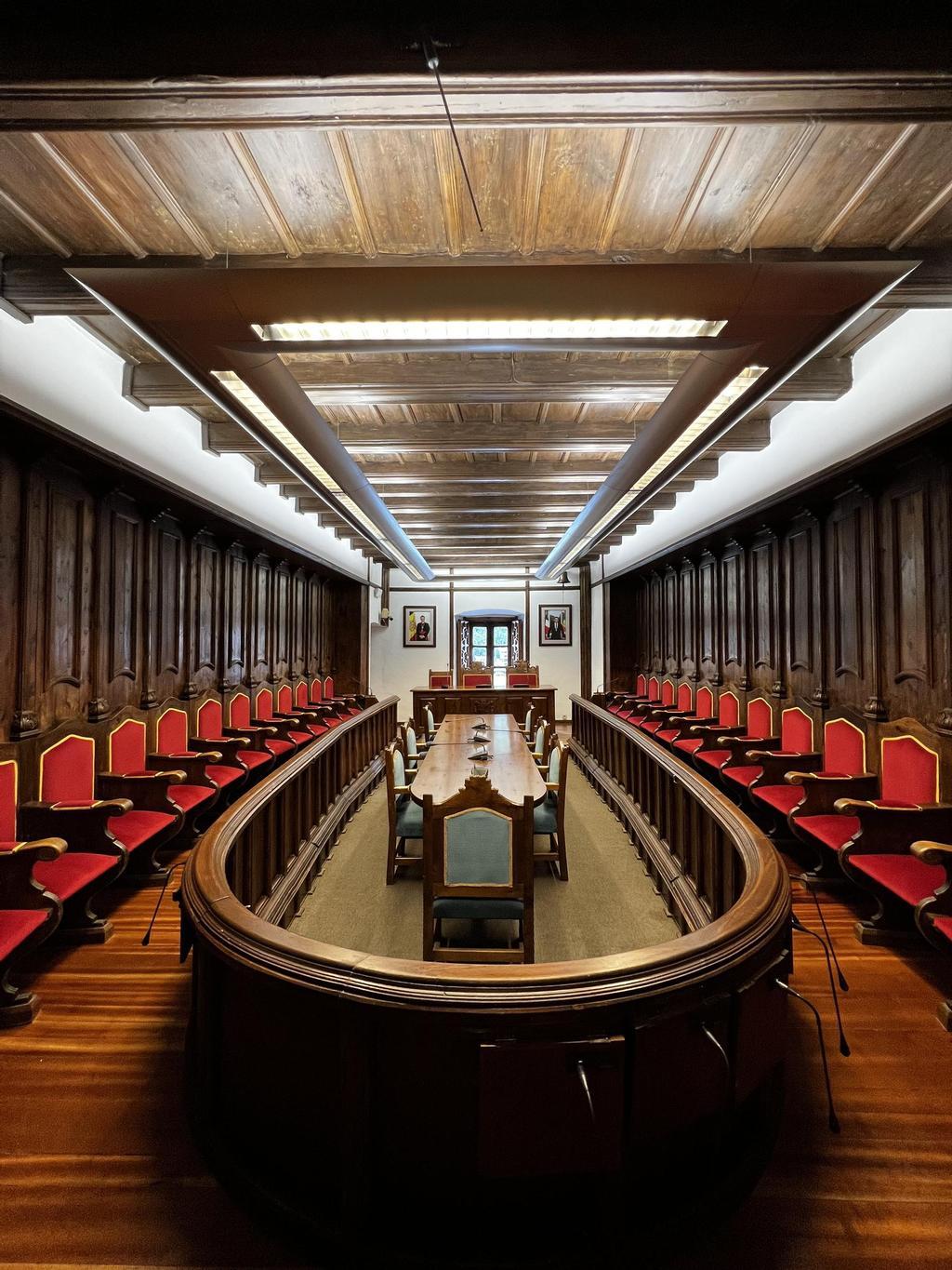 Interior de la Casa de la Vall.