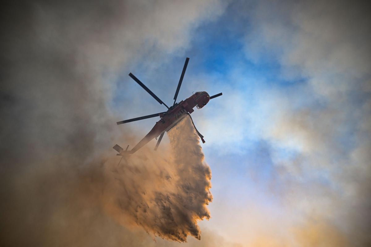 Los incendios forestales se han desatado en Grecia