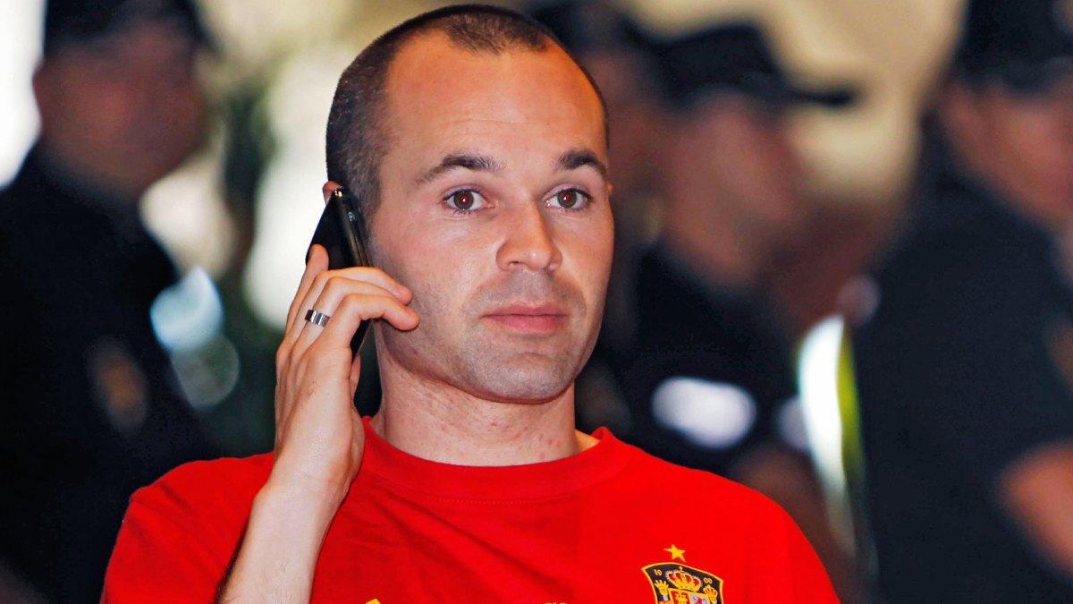 andrés Iniesta vivió uno de los mejores y de los peores momentos de su vida en el Mundial de Fútbol de 2010