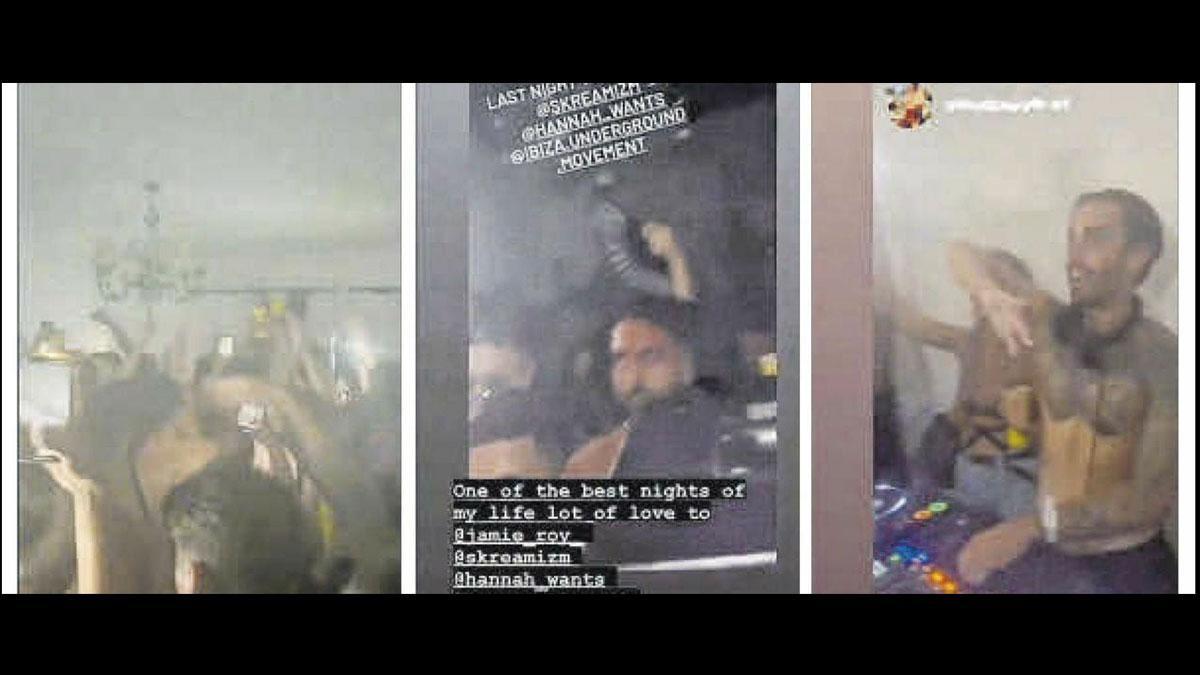 Uns ‘dj’ britànics comercialitzen festes il·legals en viles d’Eivissa