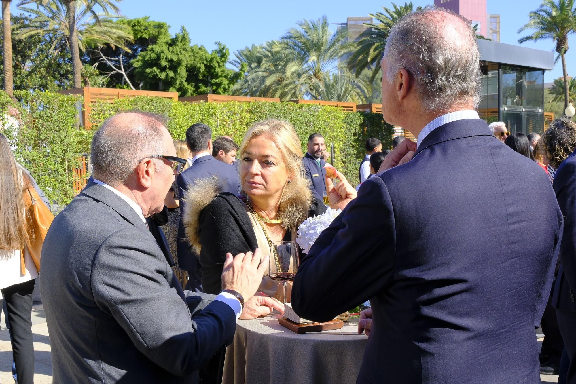 Comida navideña de la Confederación Canaria de Empresarios (CCE) en Las Palmas de Gran Canaria