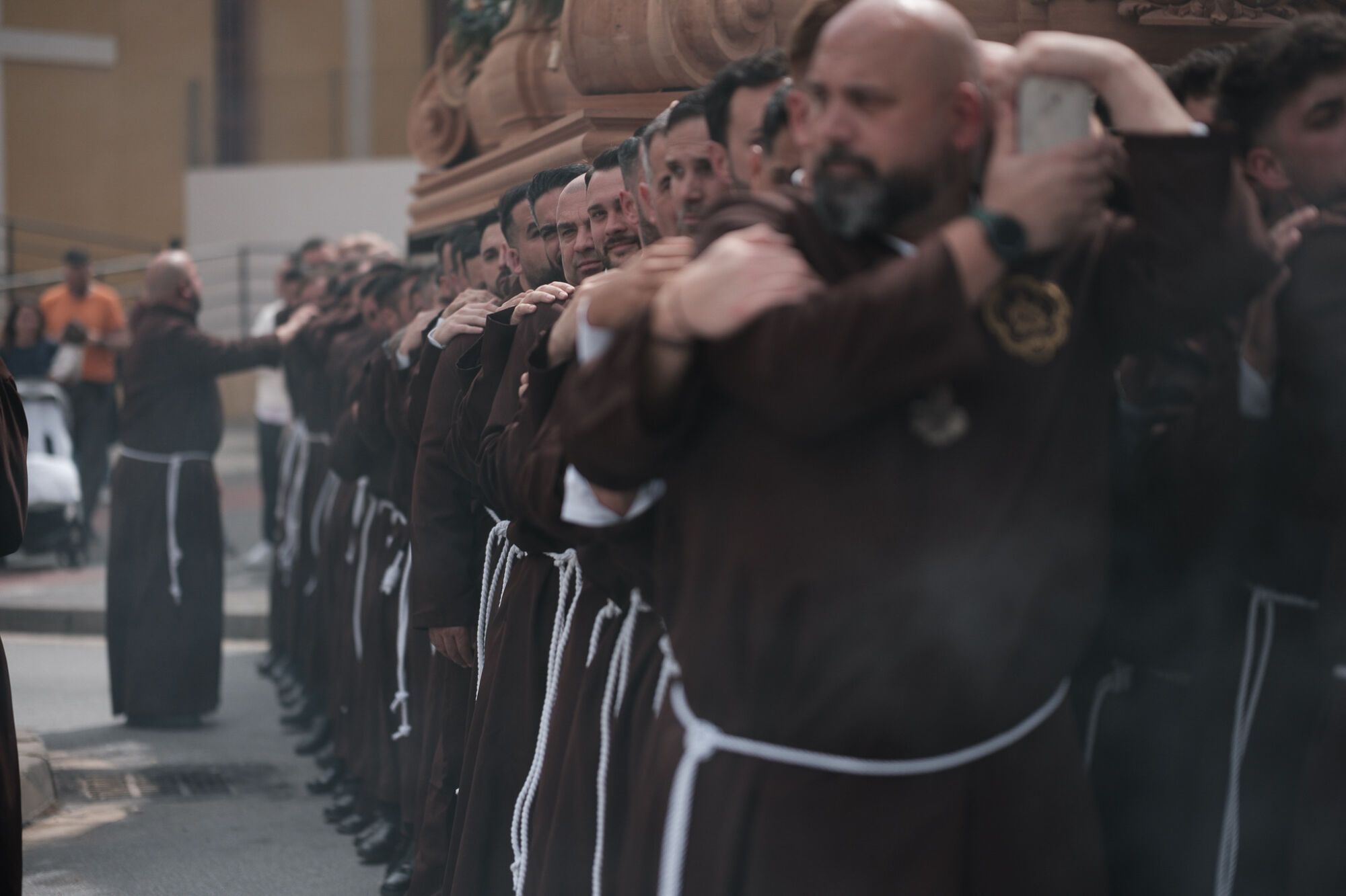 Imágenes de la salida de la cofradía de Humildad y Paciencia este Domingo de Ramos de 2025 de la Semana Santa de Málaga