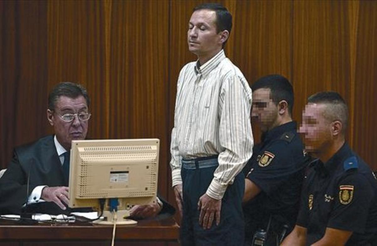 Bretón, durant la seva declaració d’ahir a l’Audiència de Còrdova. Bretón, durant la seva declaració d’ahir a l’Audiència de Còrdova.