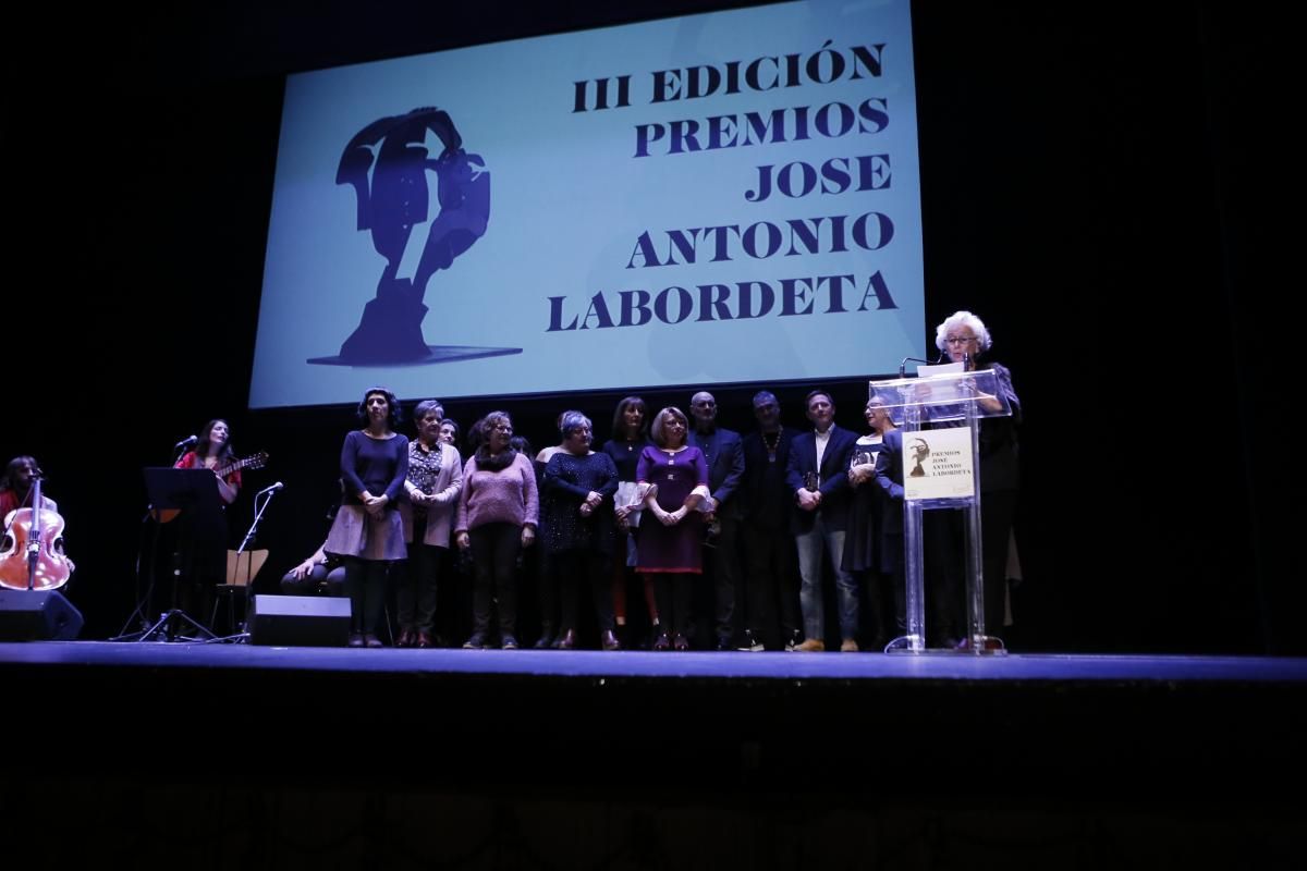 Gala de entrega de la III Edición de los Premios José Antonio Labordeta