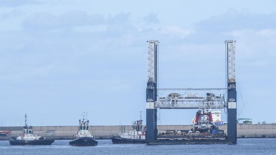 El Puerto de Las Palmas analiza la estabilidad de sus muelles para ampliar las zonas de operaciones