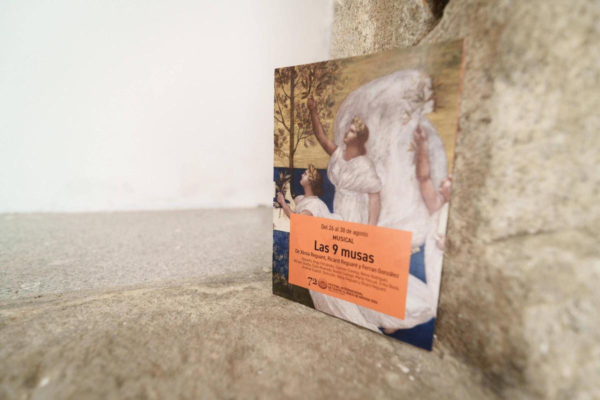 Presentación de la obra 'Las 9 musas' en el Festival de Mérida.