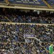 La grada del Rico Pérez anima durante el Hércules-Eldense.
