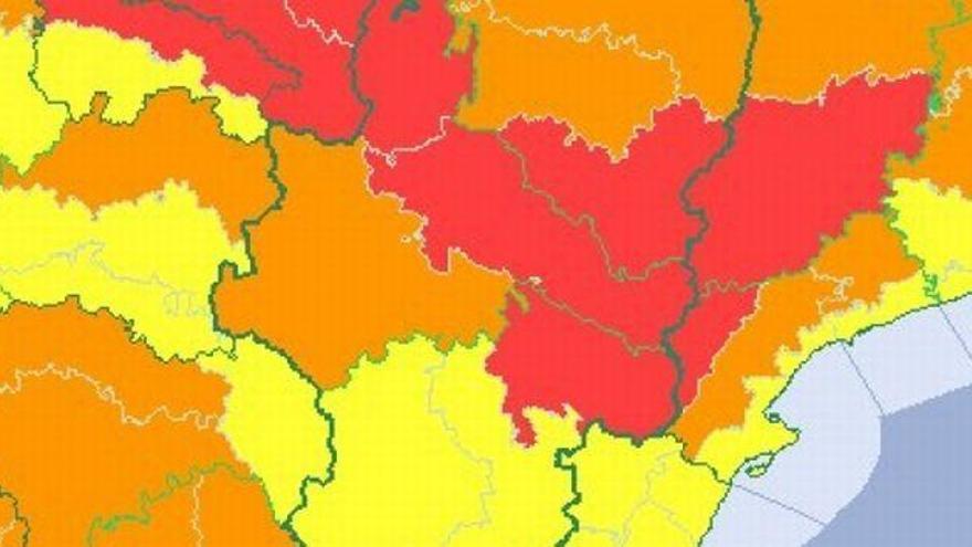 SOS Aragón advierte que temperaturas superarán los 42 grados en la Comunidad