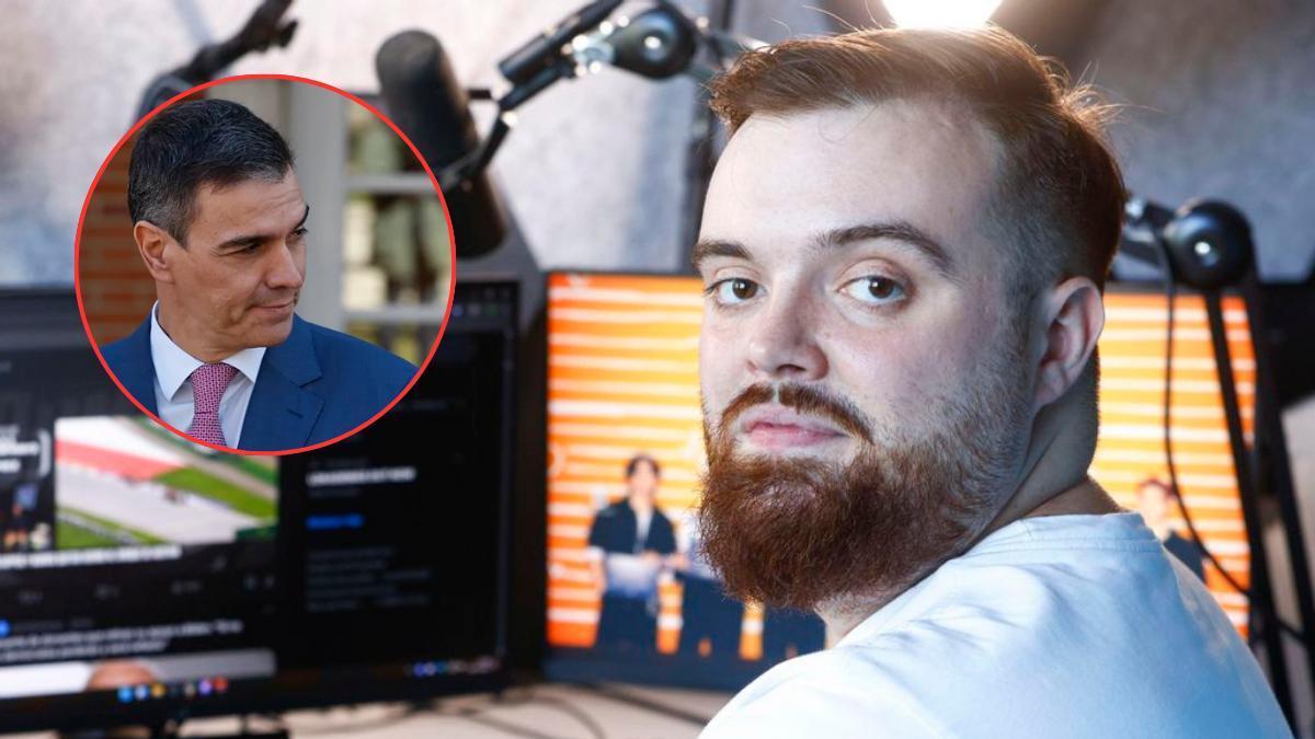 Ibai Llanos se moja sobre si hubo gritos contra Pedro Sánchez