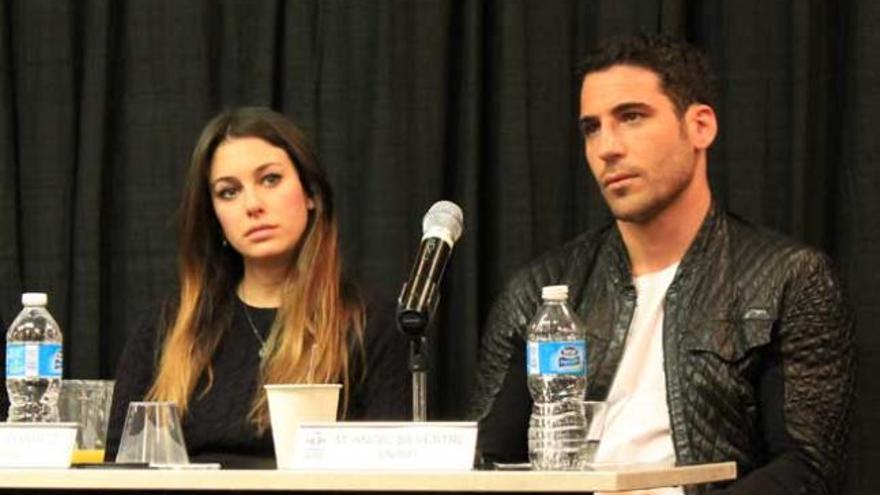 Miguel Ángel Silvestre, junto a Blanca Suárez.