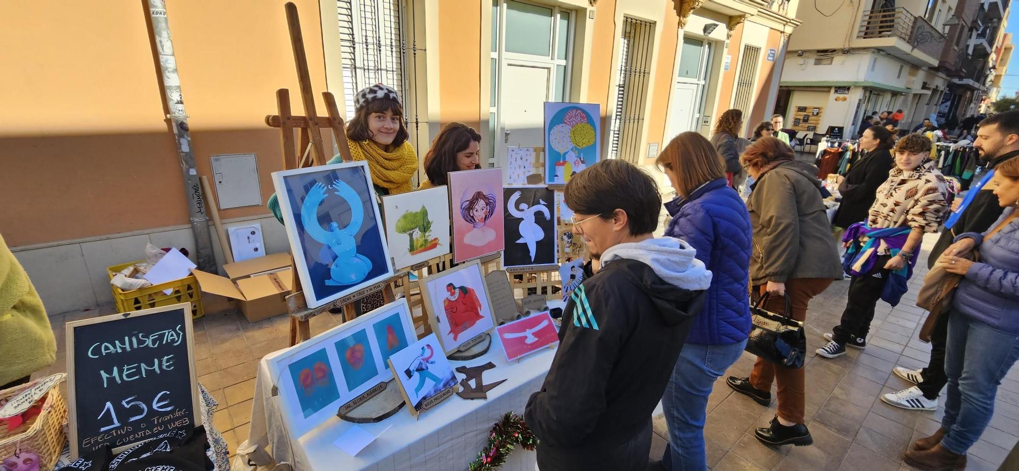 Benimaclet inaugura la Navidad con un Mercado de Artesanía