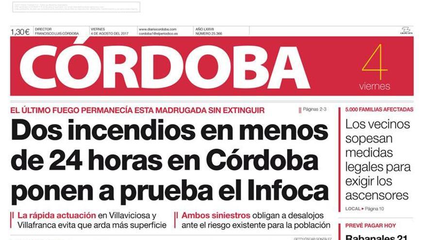 La portada de CÓRDOBA