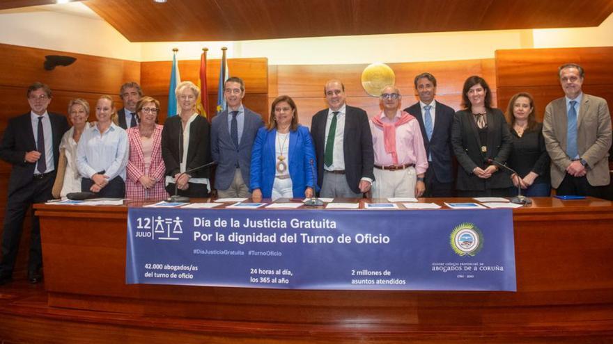 Los abogados reivindican condiciones salariales “dignas” para el turno de oficio
