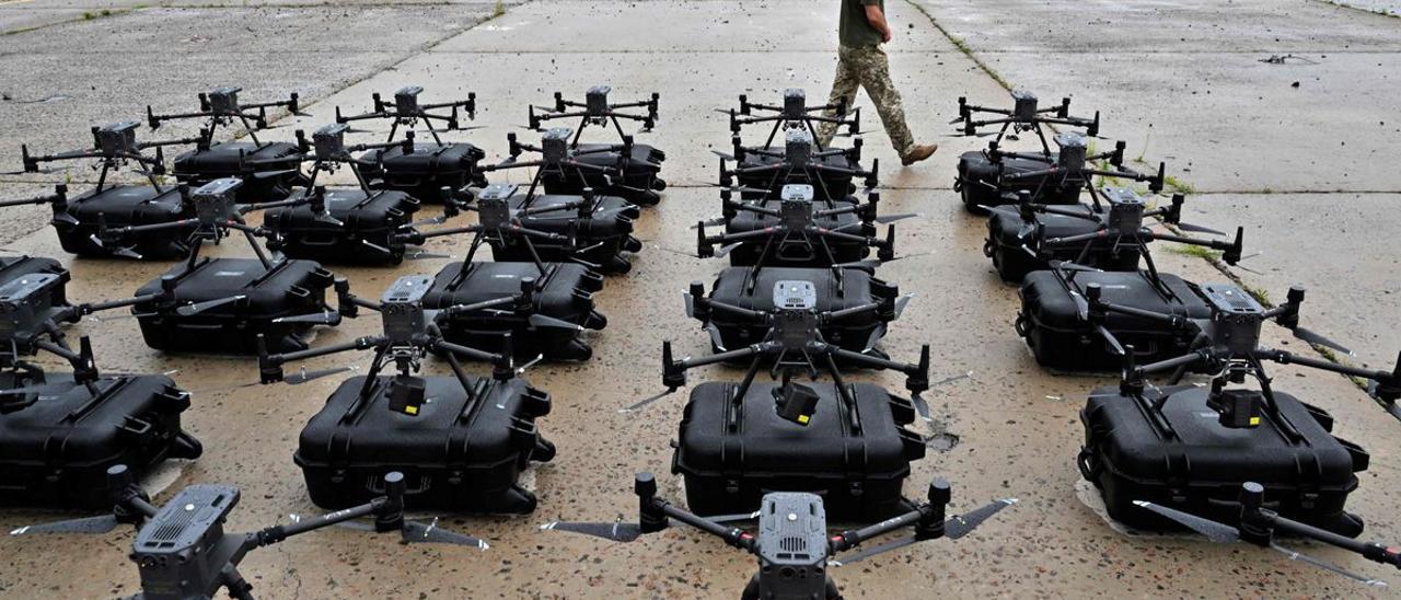 Drones de uso militar.