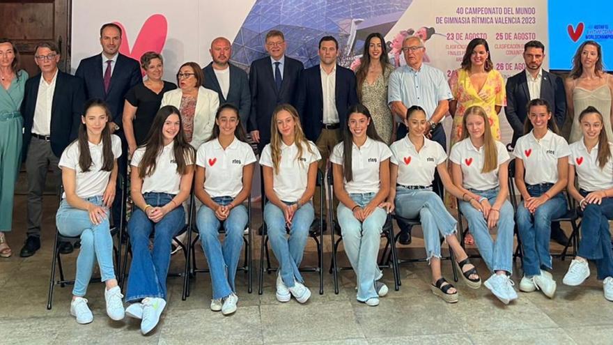 El Palau de la Generalitat
acogió la presentación
. levante-emv