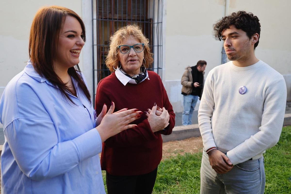 Así ha sido la presentación de la candidatura de Parlant Clar para la dirección autonómica de Podemos