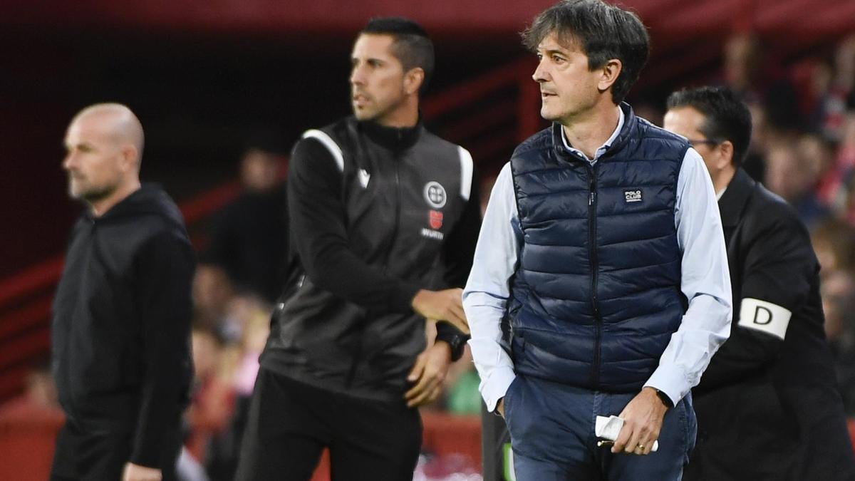 Pacheta, el entrenador del Granada, en una imagen de archivo.