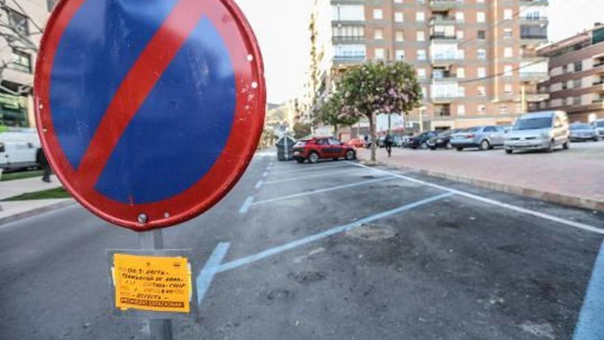 Orihuela cierra Los Andenes para su reasfalto cuatro meses después de ejecutar la reforma