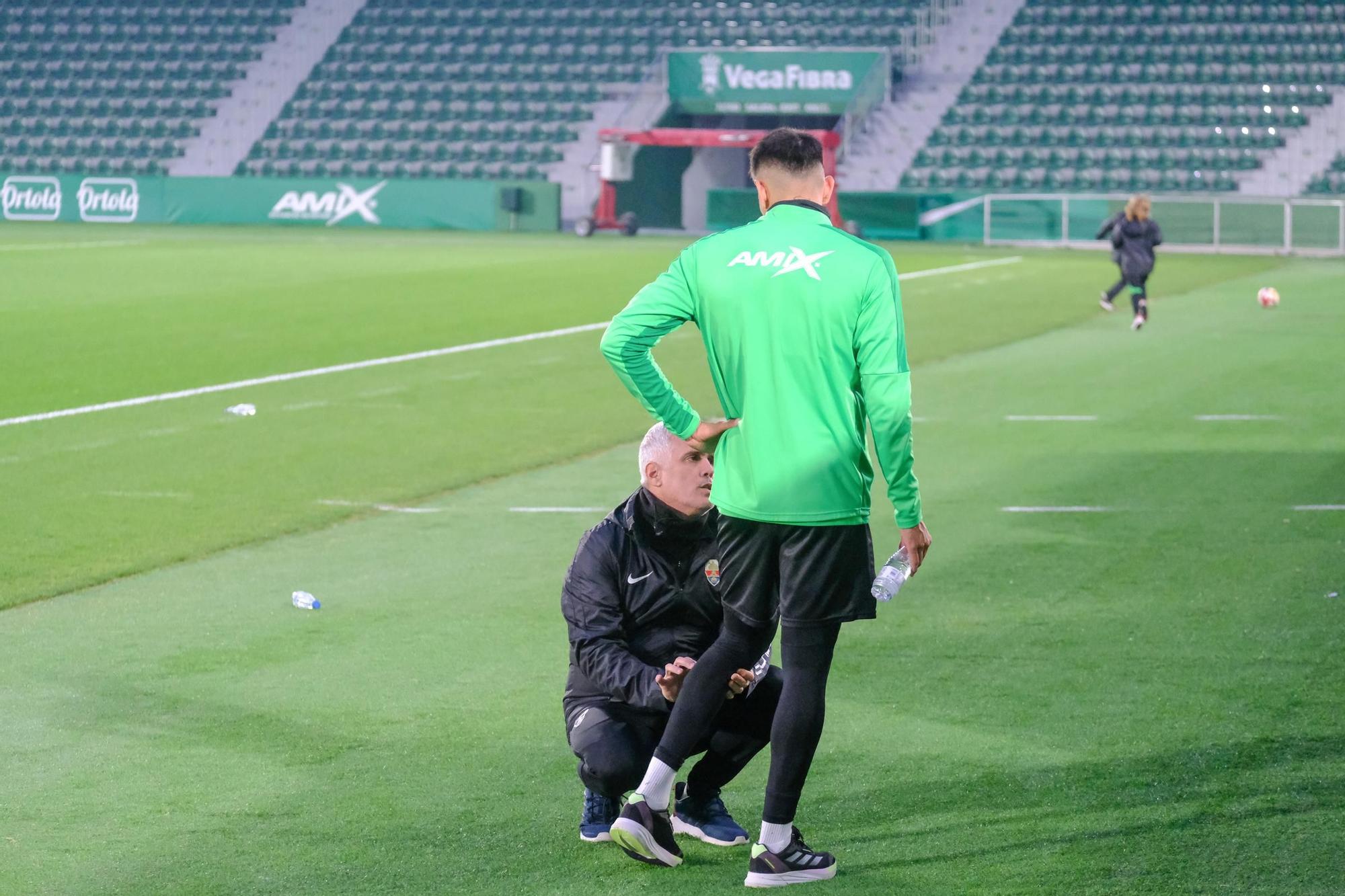 Así ha sido la sesión de entrenamiento abierta con entrada solidaria del Elche CF