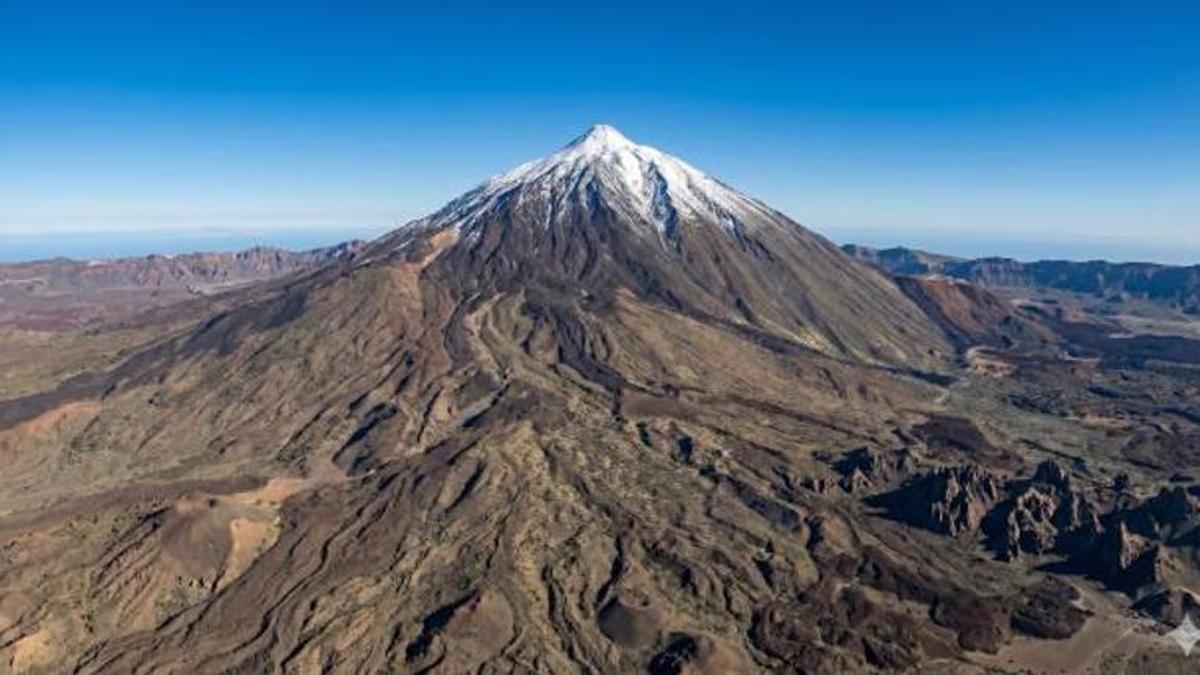 Recreación artificial de El Teide en Tenerife