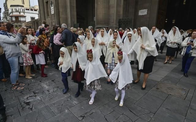 Procesión de Las Mantillas en Las Palmas