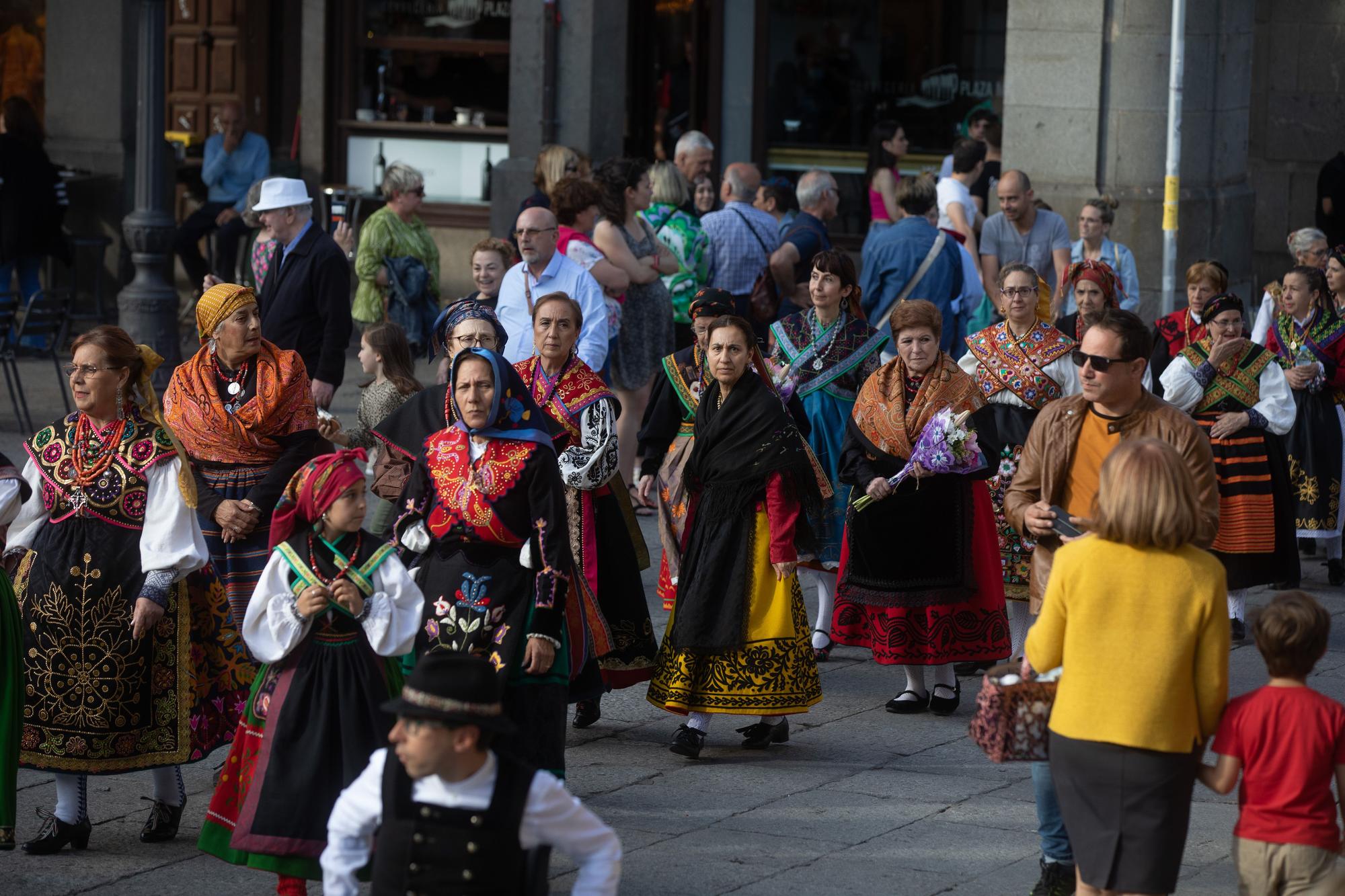 Desfile de indumentaria tradicional de Zamora