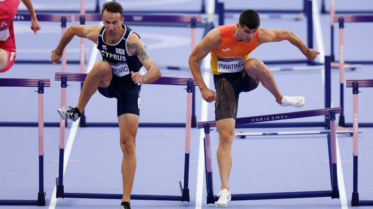 Asier Martínez fue quinto en su semifinal