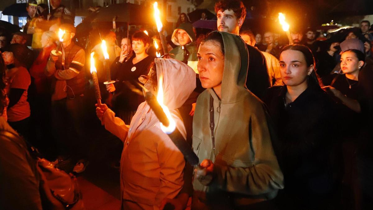 Marcha por los pueblos de la dana de l'Horta Sud