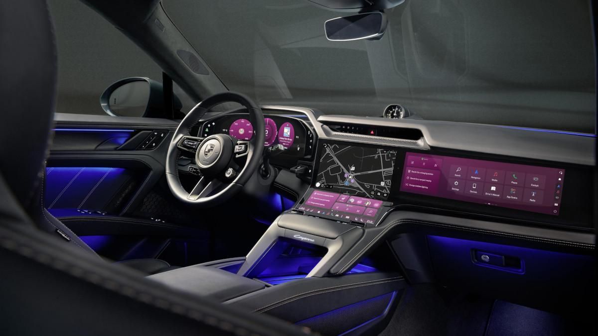 Alucina con el interior del nuevo Porsche Cayenne eléctrico