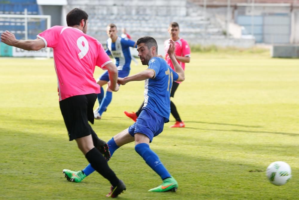 El partido entre el Real Avilés y el Tuilla, en imágenes