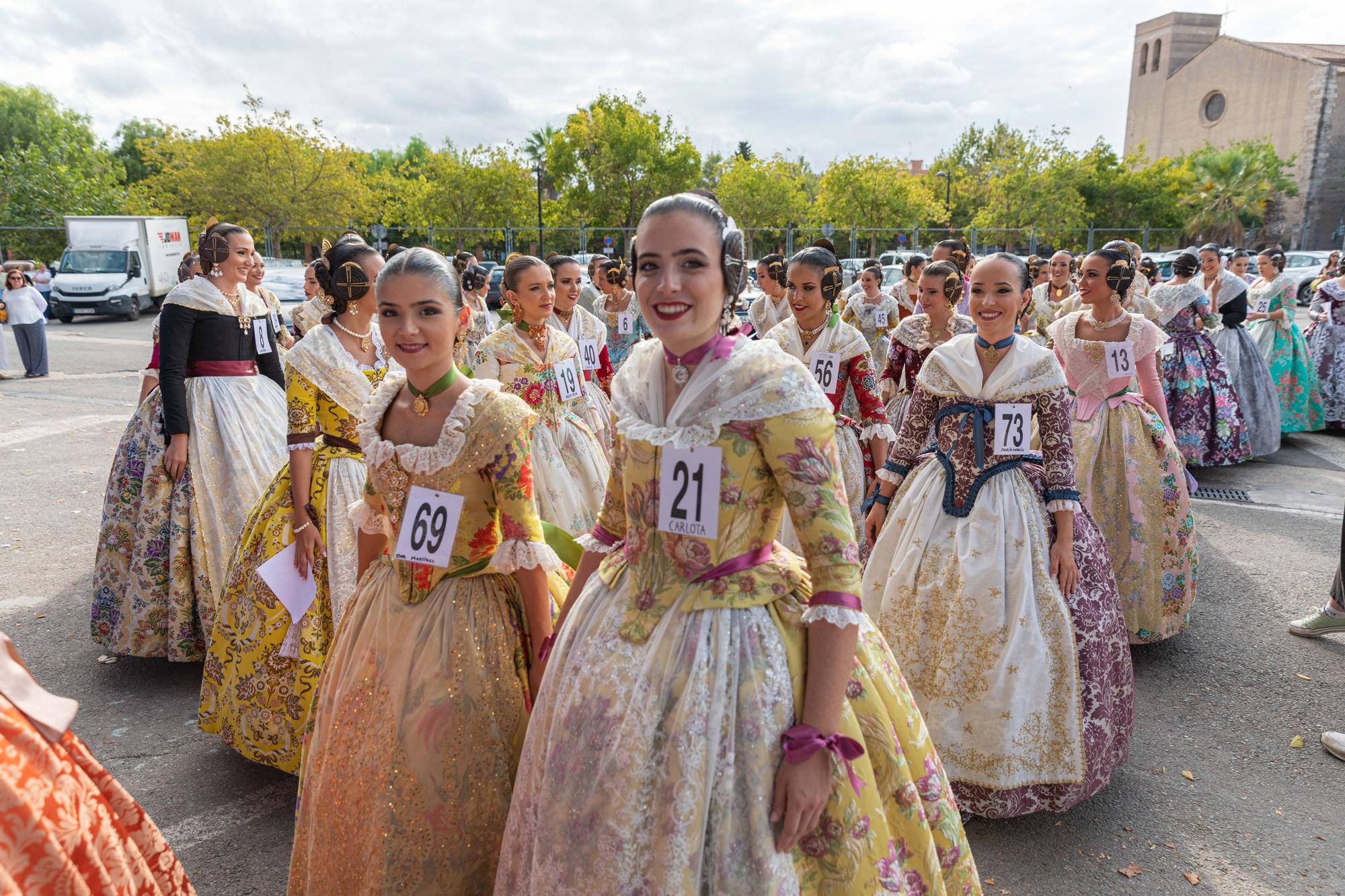 Visita de las candidatas al Ciutat de València