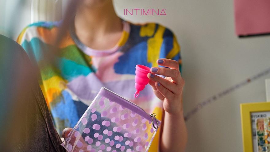 INTIMINA Lily Cup One es una de las copas menstruales más pequeñas del mercado.