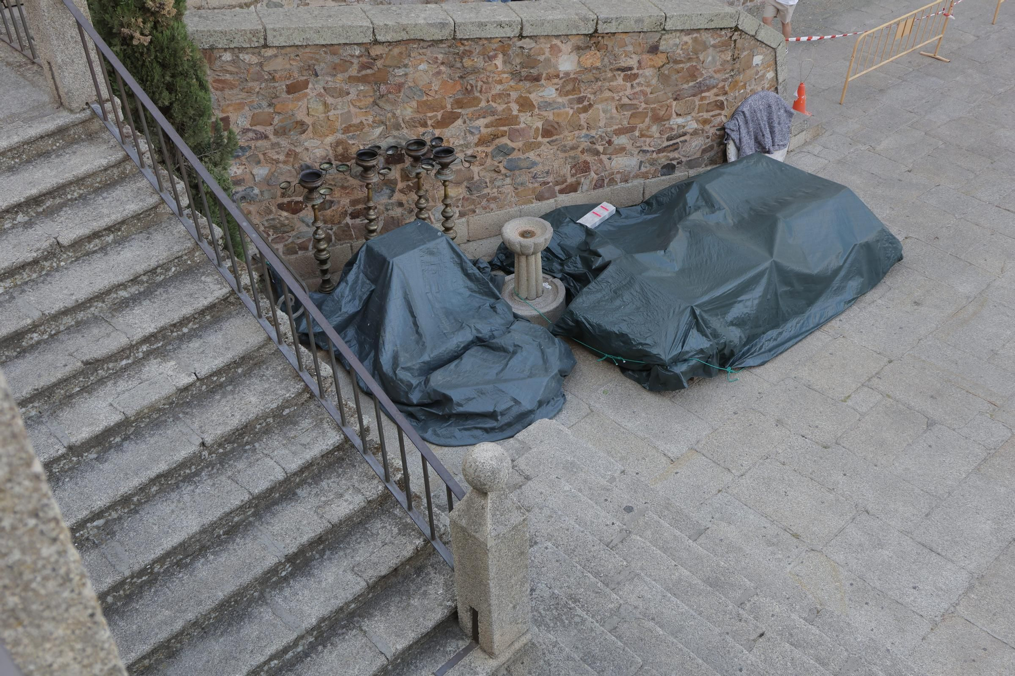 La Fuente de los Leones vuelve a Cáceres