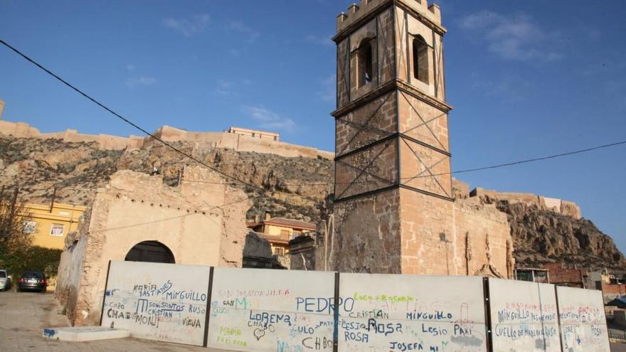 Estado actual de la iglesia de San Pedro.