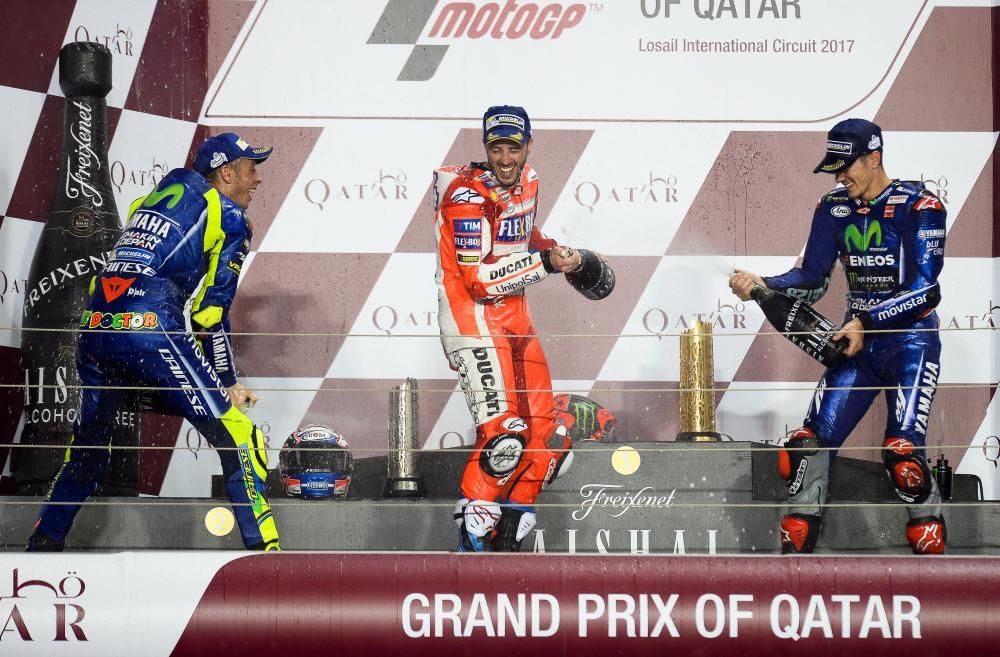 Maverick Viñales comença guanyant a Qatar