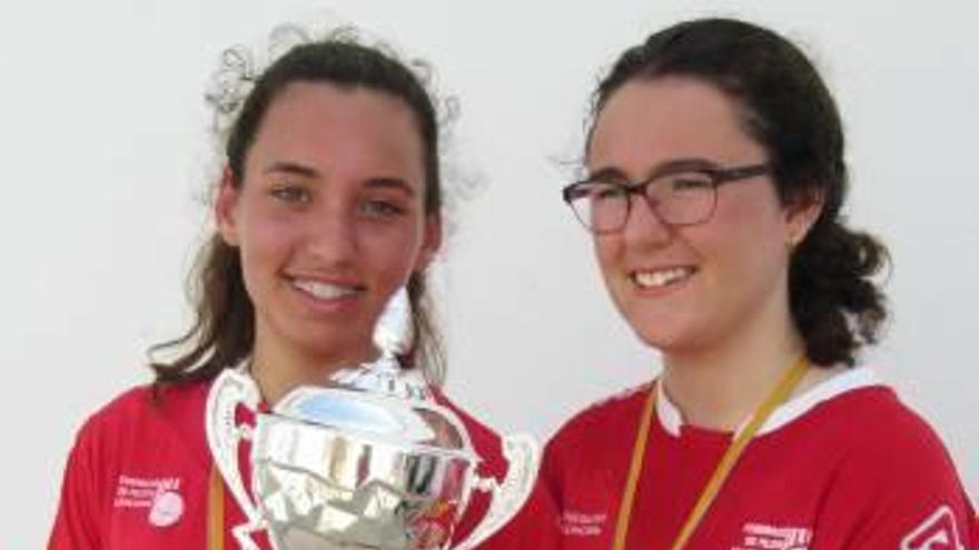 La pilota femenina tiene futuro con Marina Lostado y Ángela Abad