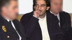 José Manuel de Jesús, en una imagen de 2003 en el juicio en Vigo por el crimen de su cuñado.