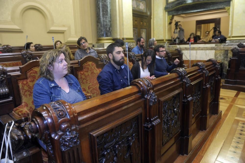 El pleno de A Coruña da luz verde a la renta socia