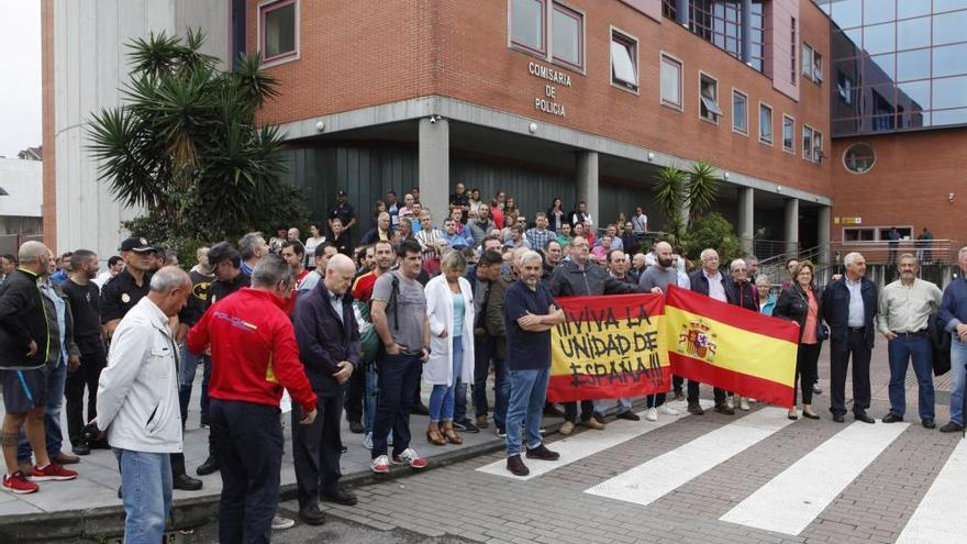 Manifestaciones de Policías en Asturias