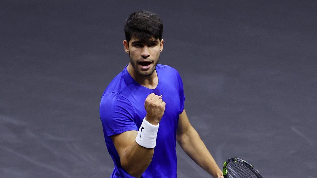 Alcaraz es la gran esperanza del equipo de Europa
