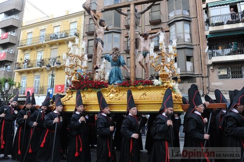 Procesión de la Soledad del Calvario en Murcia