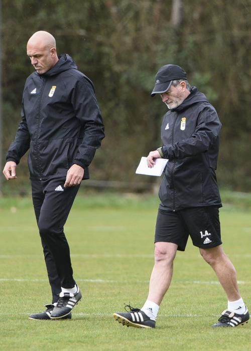 Entrenamiento del Real Oviedo